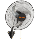 VEVOR 73W sienas ventilators, metāla, 44.5 cm, 3 ātrumi, max jauda 4000 CFM