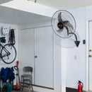 Sienas ventilators metāla 49 cm 3 ātrumi