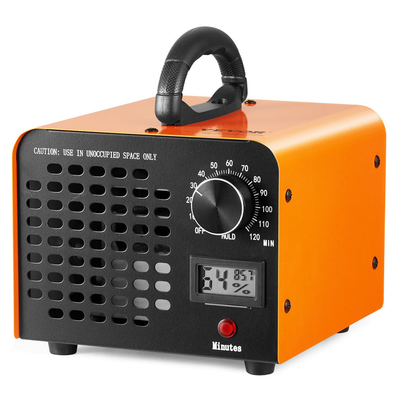 VEVOR ozona ģenerators 12 000 mg/h ar taimeri 0–120 min