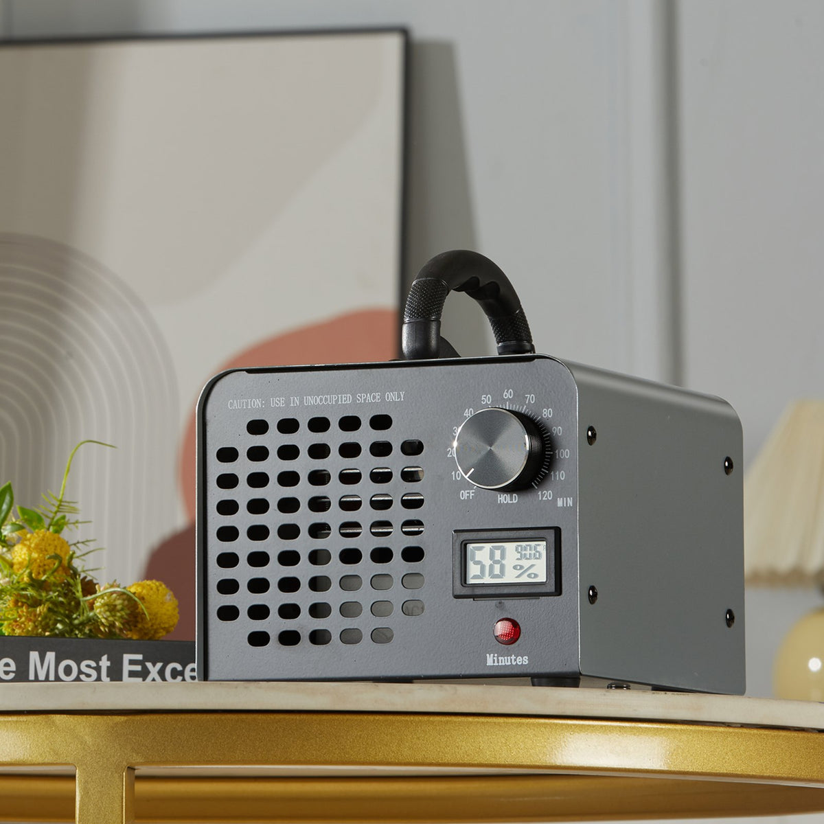 VEVOR Ozone Generator, 36,000 mg/h, Air Purifier and Odour Eliminator with 0-120 min Timer