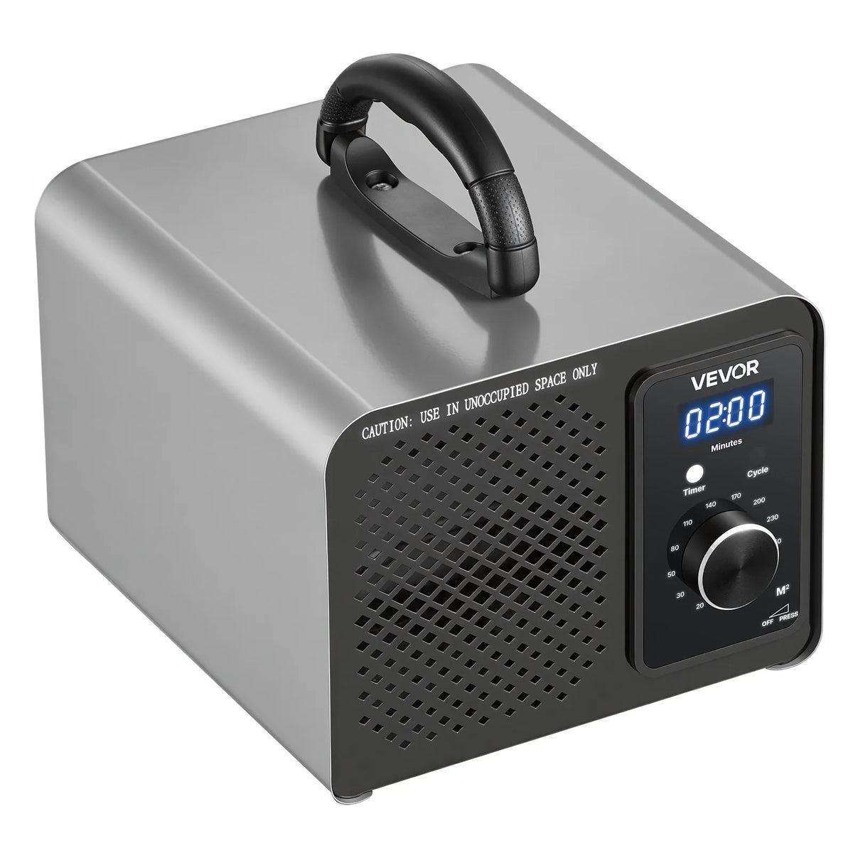 VEVOR Ozone Generator 36,000 mg/h with 15 Second Delay Start, Timer, Rotation Control and Odour Treatment Cycle Mode for Cars and Rooms up to 300 m²