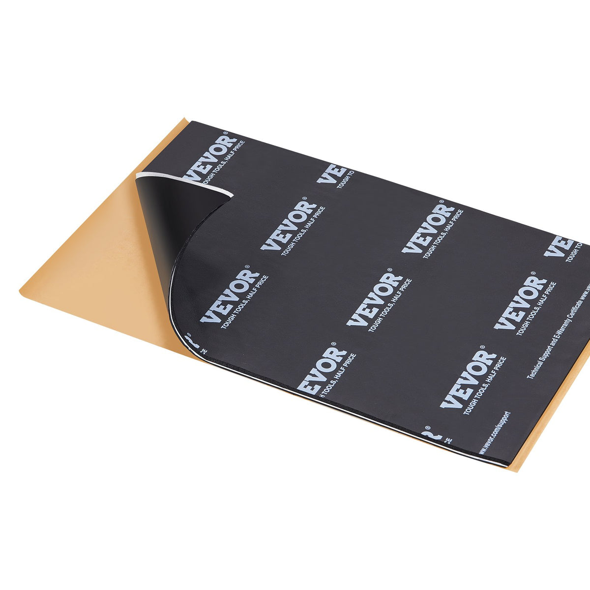 VEVOR Car Sound Insulation Mat – 5.1 mm Thick, 2.3 m² Butyl Noise Damping Material, Vibration and Sound Insulation for Vehicles