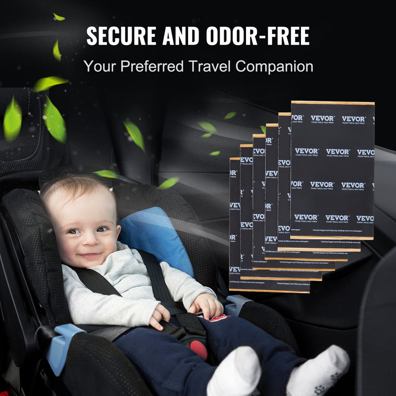 VEVOR automašīnas skaņas izolācijas paklājs - 5,1 mm biezs, 2,3 m² butila trokšņu slāpēšanas materiāls, vibrāciju un skaņas izolācija transportlīdzekļiem