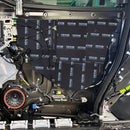 VEVOR automašīnas skaņas izolācijas paklājs - 5,1 mm biezs, 2,3 m² butila trokšņu slāpēšanas materiāls, vibrāciju un skaņas izolācija transportlīdzekļiem