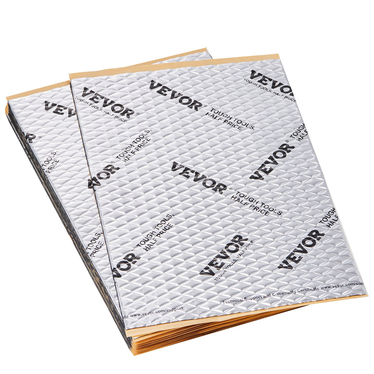 VEVOR Car Sound Deadening Mat, 80 mil, 3.3 m², Butyl Noise Insulator for Cars, Vibration Damping Material