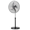 VEVOR 50 cm rūpnieciskais stāvošais ventilaatorid, 3 ātrumi, oscilējošs, augstuma regulēšana
