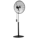 VEVOR 61 cm rūpnieciskais statīva ventilaatorid, 3 ātrumi, svārstīgs, regulējams augstums