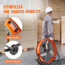 Rūpnieciskais grīdas ventilators 61 cm, maināms ātrums, 13 480 m³/h