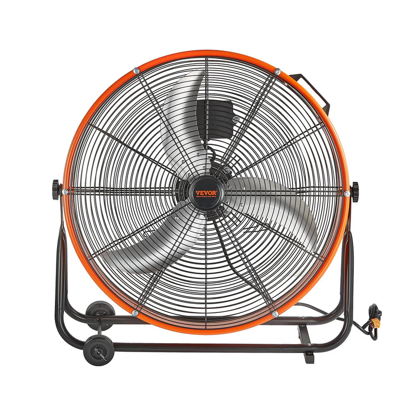 Rūpnieciskais grīdas ventilators 61 cm, maināms ātrums, 13 480 m³/h