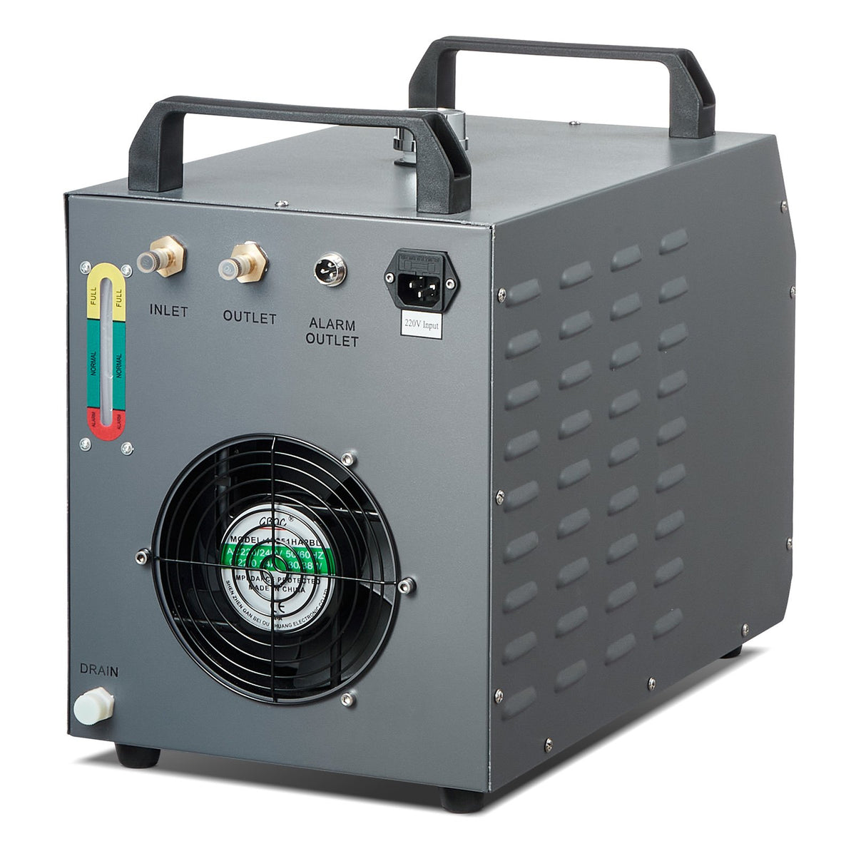 VEVOR tööstuslik veejahuti CW-3000, 12 l paak, 12 l/min, lasertoru jahutamiseks