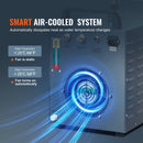 VEVOR CW-3000 ir gaisa industriālais ūdens dzesētājs ar 12L ūdens tvertnes ietilpību un 12 litru/minūtes maksimālo plūsmas ātrumu, ideāli piemērots lāzera gravēšanas mašīnu dzesēšanai un lāzera caurules dzesēšanas sistēmai.