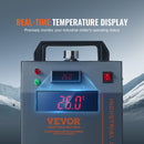 VEVOR CW-3000 ir gaisa industriālais ūdens dzesētājs ar 12L ūdens tvertnes ietilpību un 12 litru/minūtes maksimālo plūsmas ātrumu, ideāli piemērots lāzera gravēšanas mašīnu dzesēšanai un lāzera caurules dzesēšanas sistēmai.