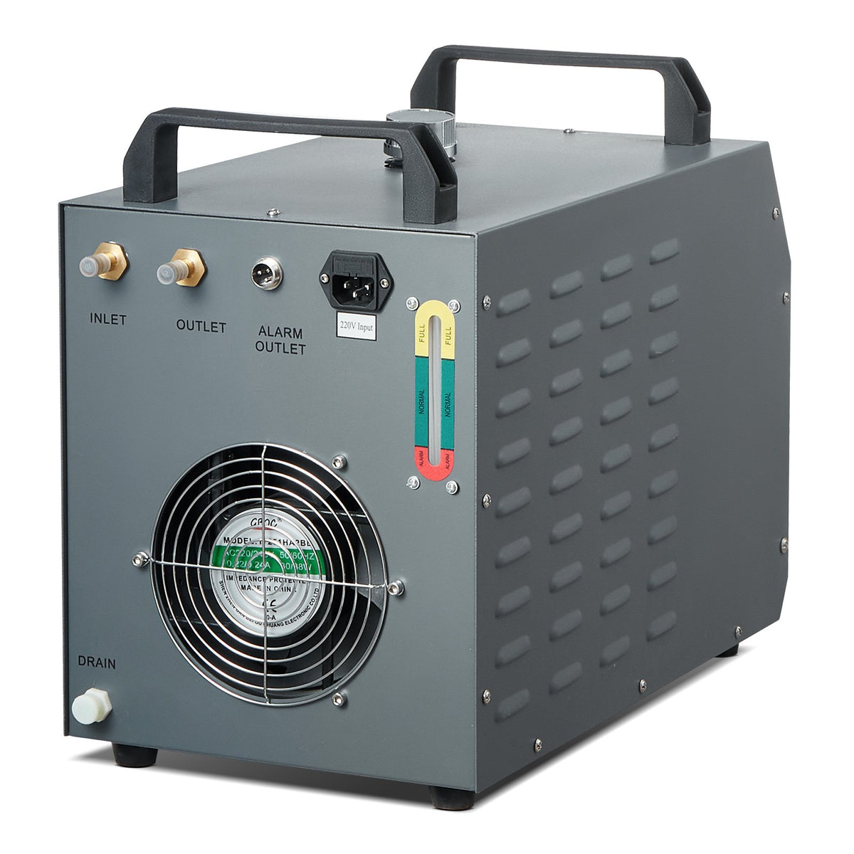 VEVOR tööstuslik veejahuti CW-3000 PRO, 150 W, 12 l paak, 18 l/min, laserseadmetele