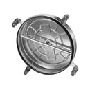 VEVOR 51 cm augstspiediena virsmas tīrītājs ar rokturiem un riteņiem, nerūsējošā tērauda betona tīrītājs, 310 bar, 0,95 cm savienotājs un 0,63 cm adapteris, grīdu, piebraucamo ceļu un terases uzgalis