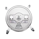 VEVOR 51 cm augstspiediena virsmas tīrītājs ar rokturiem un riteņiem, nerūsējošā tērauda betona tīrītājs, 310 bar, 0,95 cm savienotājs un 0,63 cm adapteris, grīdu, piebraucamo ceļu un terases uzgalis