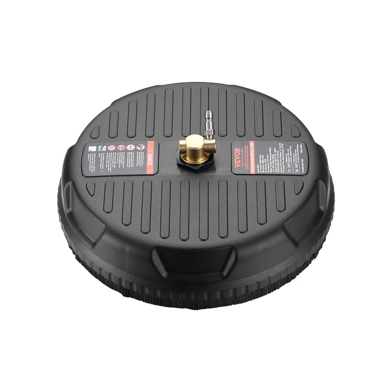 Universāls 38 cm augstspiediena virsmas tīrītājs, uzgalis 275 bar, 6 mm ātrās savienošanas betona tīrītājs, izturīgs augstspiediena mazgātājs grīdām, piebraucamajam ceļam, terasei un ietvei