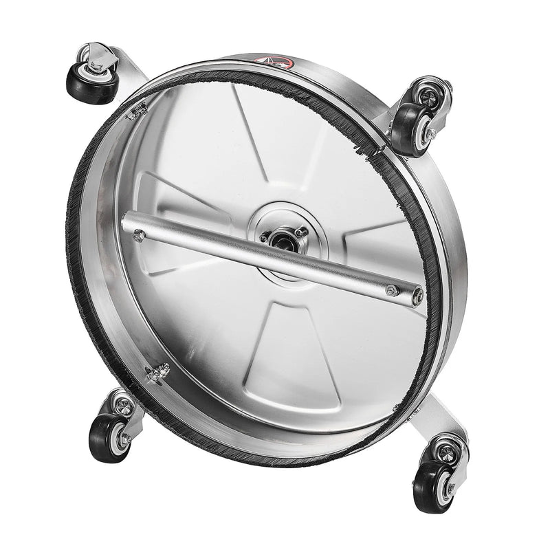 42 cm augstspiediena mazgātāja virsmas tīrītājs ar 4 riteņiem, nerūsējošais tērauds, maksimālais spiediens 4000 PSI