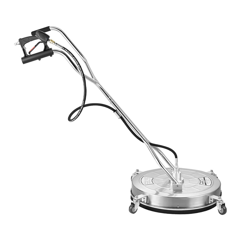 VEVOR 61 cm spiediena mazgātāja virsmas tīrītājs, 276 bar, 4 riteņi, divi rokturi