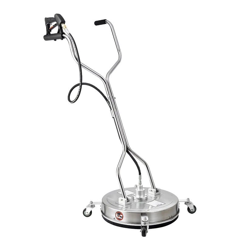 53 cm augstspiediena mazgātāja virsmas tīrītājs ar 4 riteņiem un diviem rokturiem, maksimālais spiediens 4000 PSI