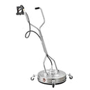 53 cm augstspiediena mazgātāja virsmas tīrītājs ar 4 riteņiem un diviem rokturiem, maksimālais spiediens 4000 PSI