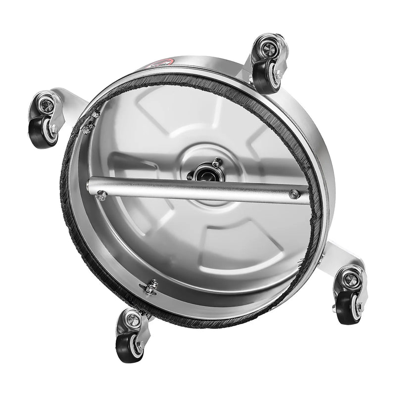 36 cm augstspiediena mazgātāja virsmas tīrītājs ar 4 riteņiem, maksimālais spiediens 4000 PSI, ar 2 pagarināmajām spraudstieņiem