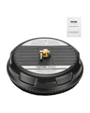 Augstspiediena mazgātāja virsmas tīrītājs, Ø38 cm, 4 riteņi, līdz 207 bar, plastmasa, melns