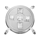 51 cm augstspiediena mazgātāja virsmas tīrītājs ar 4 riteņiem un diviem rokturiem, maksimālais spiediens 4000 PSI