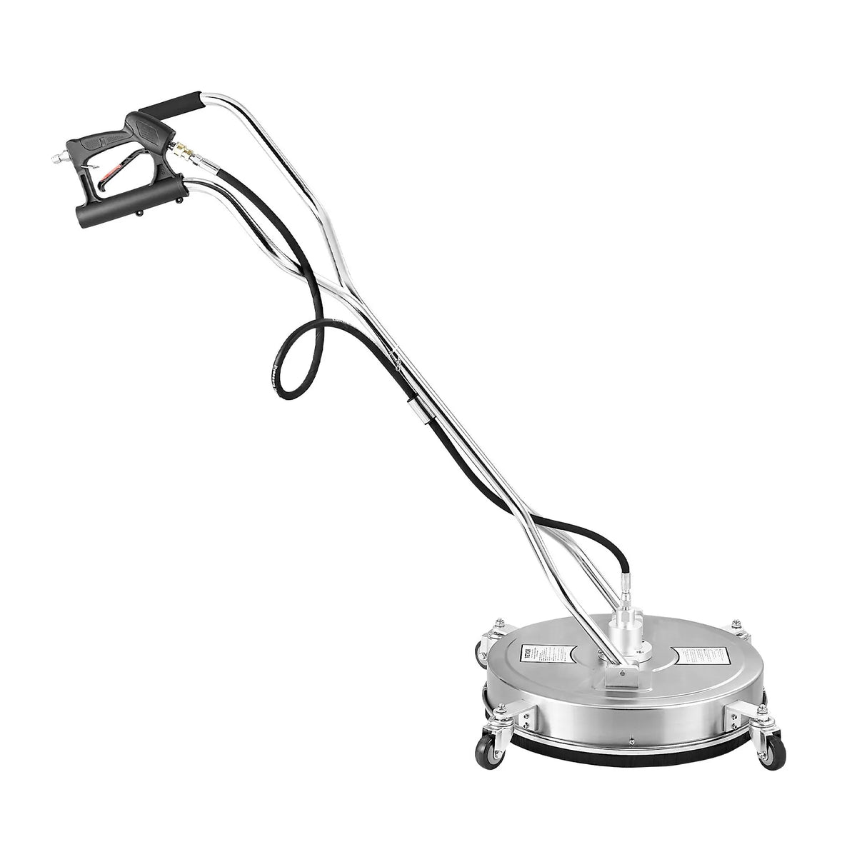 VEVOR 51 cm High-Pressure Surface Cleaner with 4 Wheels and Dual Handles, Maximum Pressure 4000 PSI