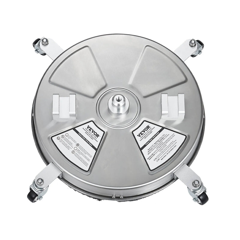 46 cm augstspiediena virsmas tīrītājs ar 4 riteņiem un dubulto rokturi, 275 bar