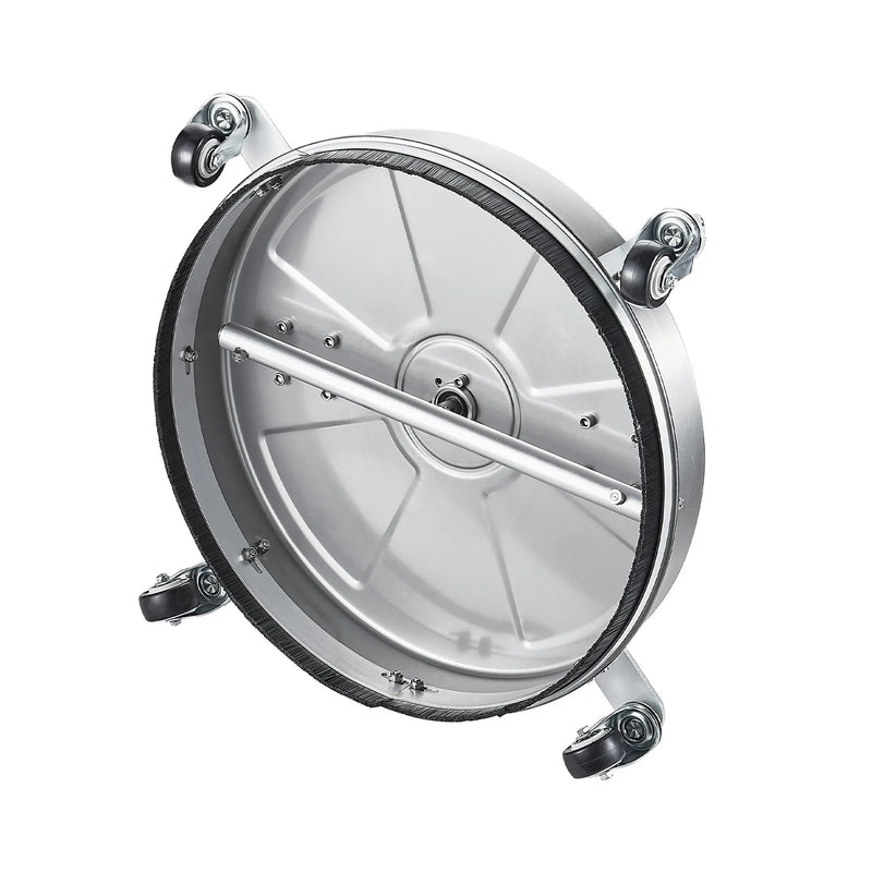 46 cm augstspiediena virsmas tīrītājs ar 4 riteņiem un dubulto rokturi, 275 bar