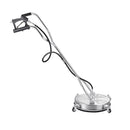 46 cm augstspiediena virsmas tīrītājs ar 4 riteņiem un dubulto rokturi, 275 bar