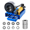 VEVOR augstspiediena hidrauliskais šļūteņu presētājs, manuāls presēšanas instruments ar 8 presformām, presēšanas diapazons 6–28 mm, piemērots zema un augsta spiediena eļļas šļūtenēm, gāzes, ūdens, auto A/C šļūtenēm un kabeļu savienojumiem