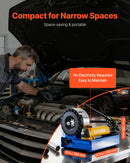 VEVOR augstspiediena hidrauliskais šļūteņu presētājs, manuāls presēšanas instruments ar 8 presformām, presēšanas diapazons 6–28 mm, piemērots zema un augsta spiediena eļļas šļūtenēm, gāzes, ūdens, auto A/C šļūtenēm un kabeļu savienojumiem