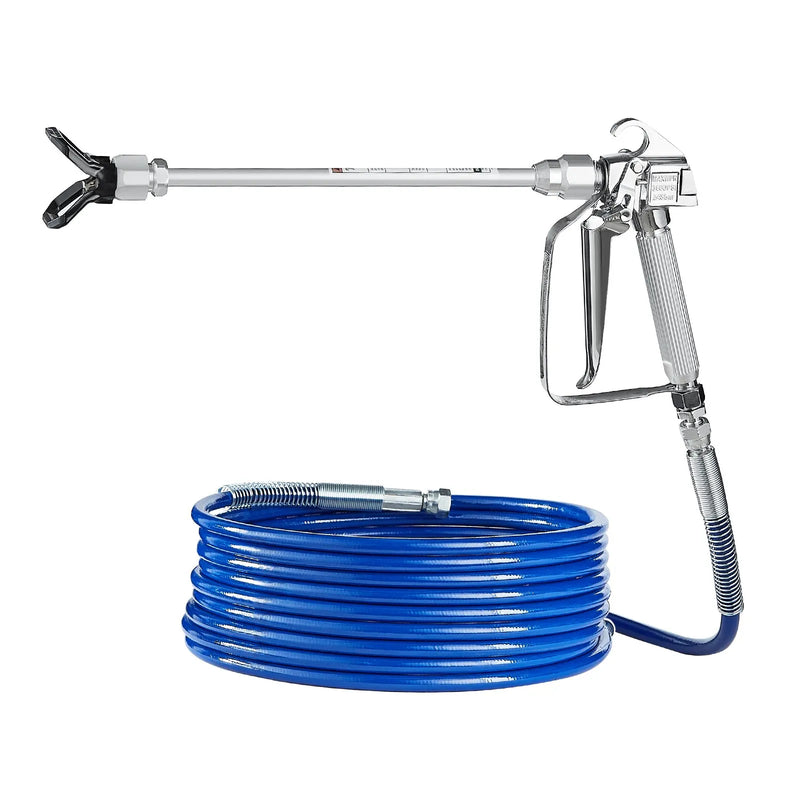 Bezgaisa krāsošanas pistoles un šļūtenes komplekts 248 bar ar pagarināmajiem stieņiem un filtriem