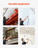 Bezgaisa krāsošanas pistoles un šļūtenes komplekts 248 bar ar pagarināmajiem stieņiem un filtriem