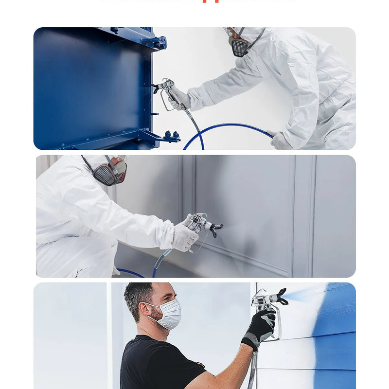 7,6 m bezgaiss krāsošanas smidzinātāja šļūtene 6,35 mm universāla