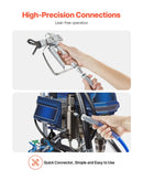 15,2 m bezgaisa krāsošanas smidzinātāja šļūtene 6,35 mm universāla