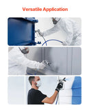 15,2 m bezgaisa krāsošanas smidzinātāja šļūtene 6,35 mm universāla