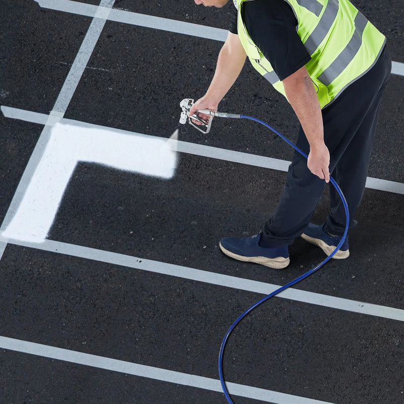 15,2 m bezgaisa krāsošanas smidzinātāja šļūtene 6,35 mm universāla