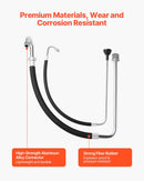 Sūkšanas šļūtenes caurules un atplūdes līnijas komplekts bezgaisa krāsošanas smidzinātājiem