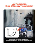 Sūkšanas šļūtenes caurules un atplūdes līnijas komplekts bezgaisa krāsošanas smidzinātājiem