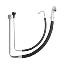 Sūkšanas šļūtenes caurules un atplūdes līnijas komplekts bezgaisa krāsošanas smidzinātājiem