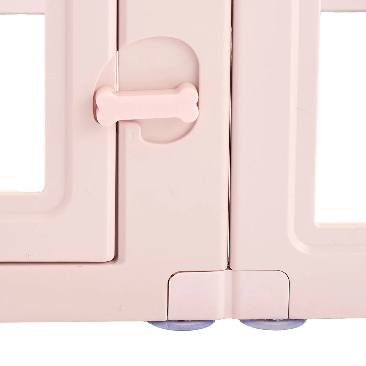 VEVOR suņu dzemdību kaste, 154 x 100 x 60 cm, plastmasas kucēnu manēža vidēja izmēra suņiem, ūdensizturīga caurspīdīga konstrukcija ar logiem un durvju slēdzeni, viegli tīrāma, izturīga, piemērota suņiem un kaķiem - ZEMLETES.LV