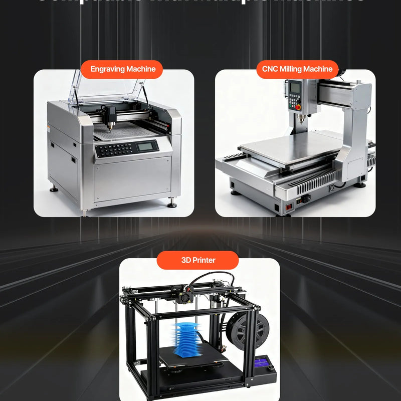 VEVOR lineārā vadotne ar 1000 mm darba gājienu, lodveida skrūves CNC lineārās kustības galda aktuators, motorizēts NEMA 23 soļu motors, augsta precizitāte, gravēšanas iekārtām, CNC frēzmašīnām un 3D printeriem