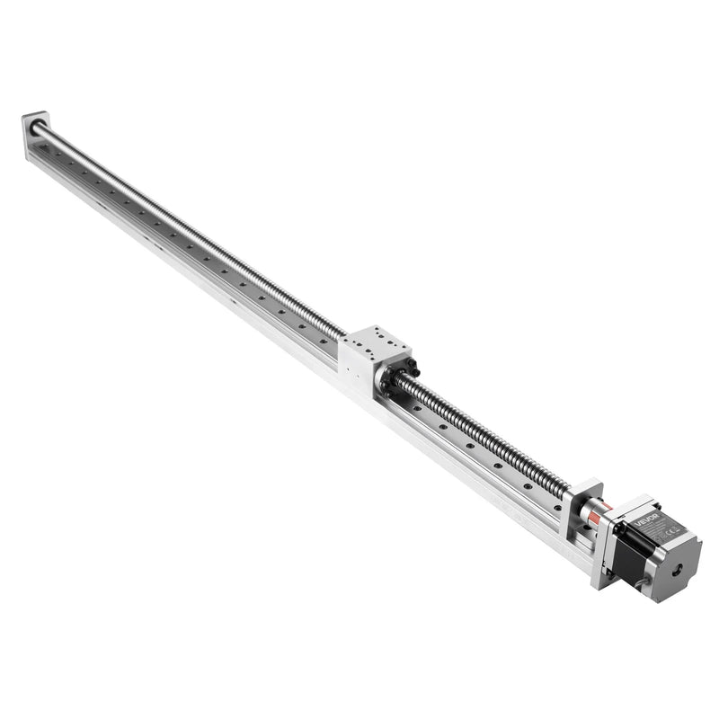VEVOR lineārā vadotne ar 1000 mm darba gājienu, lodveida skrūves CNC lineārās kustības galda aktuators, motorizēts NEMA 23 soļu motors, augsta precizitāte, gravēšanas iekārtām, CNC frēzmašīnām un 3D printeriem