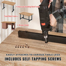 VEVOR skaidu plātnes galda virsma, 1800 × 800 × 25 mm, kravnesība 100 kg, viengabala konstrukcija, piemērota augstuma regulējamiem elektriskiem galda rāmjiem, taisnstūra virsma mājai un birojam