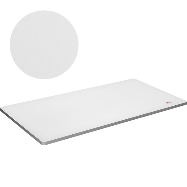 VEVOR galda virsma 120x75x2,5 cm, taisnstūrveida, skaidu plātne, 100 kg