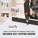 VEVOR galda virsma, 1524 × 635 × 25 mm, 100 kg slodze, viengabala kokskaidu plātne, piemērota elektriski regulējamiem galdam rāmjiem, taisnstūra virsma mājai un birojam