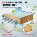 VEVOR galda virsma, 1524 × 635 × 25 mm, 100 kg slodze, viengabala kokskaidu plātne, piemērota elektriski regulējamiem galdam rāmjiem, taisnstūra virsma mājai un birojam