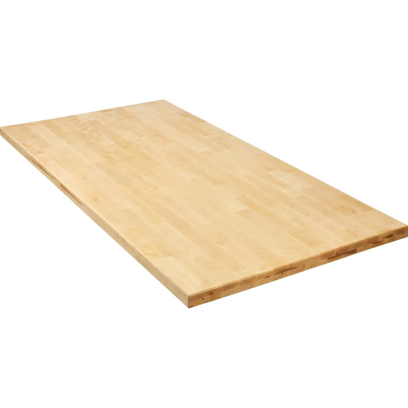 Galda virsma, ciets kļavas koks, 150 × 75 × 3,8 cm, taisnstūra 形